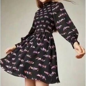 Kate Spade beautiful Love Birds smoked dress